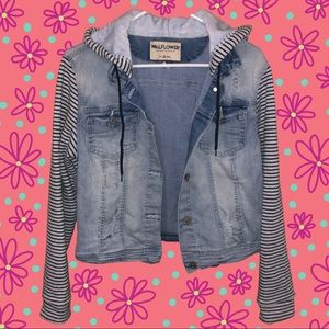 Jean Jacket/Sweatshirt (WITH FUZZY LINING!!!)